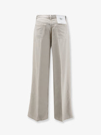 3x1 Women's Flip Denim Trousers Beige
