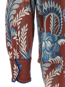 ETRO Floral Foliage Shirt Gold