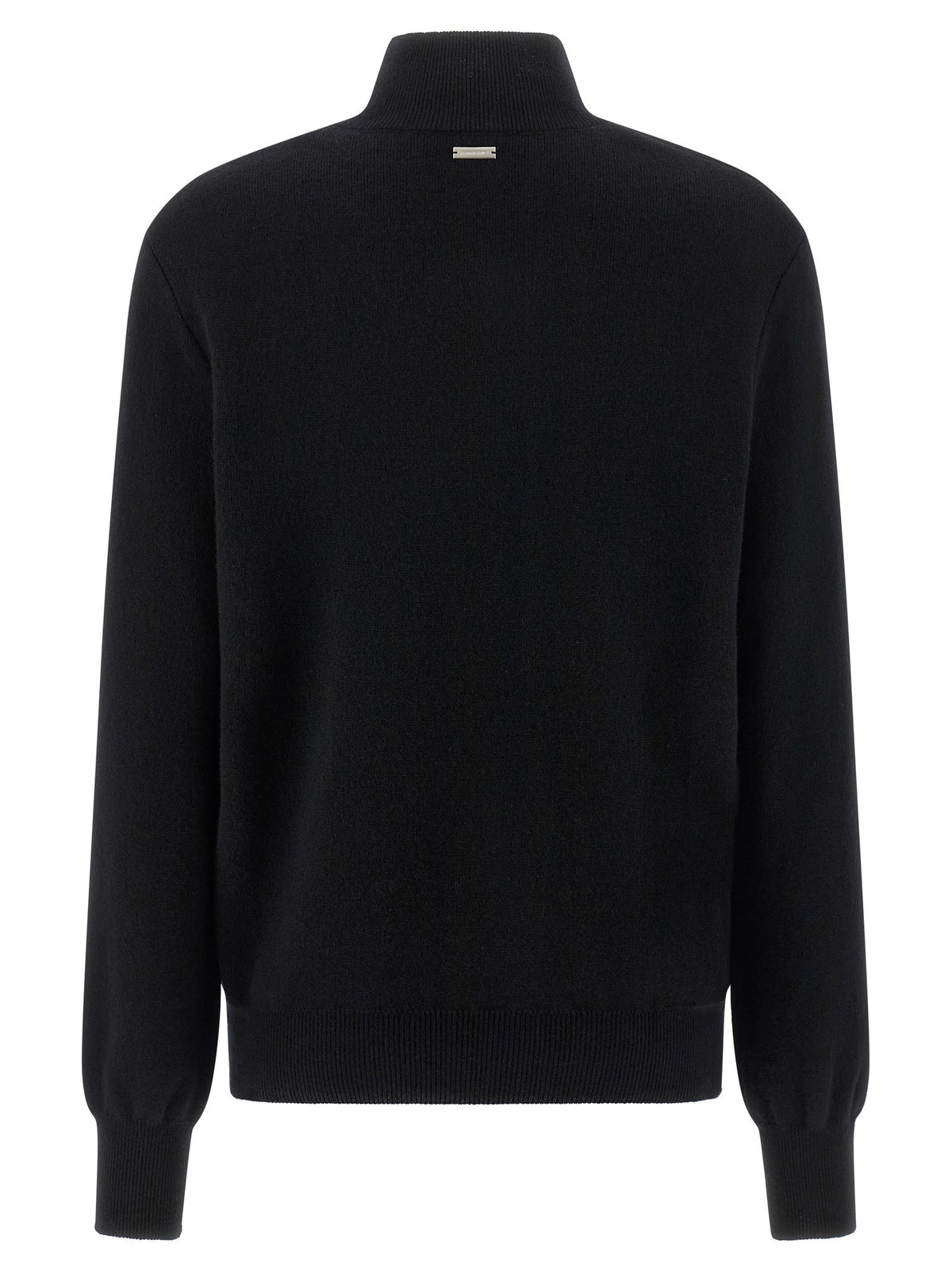 Ferragamo Floral Insert Sweater Black