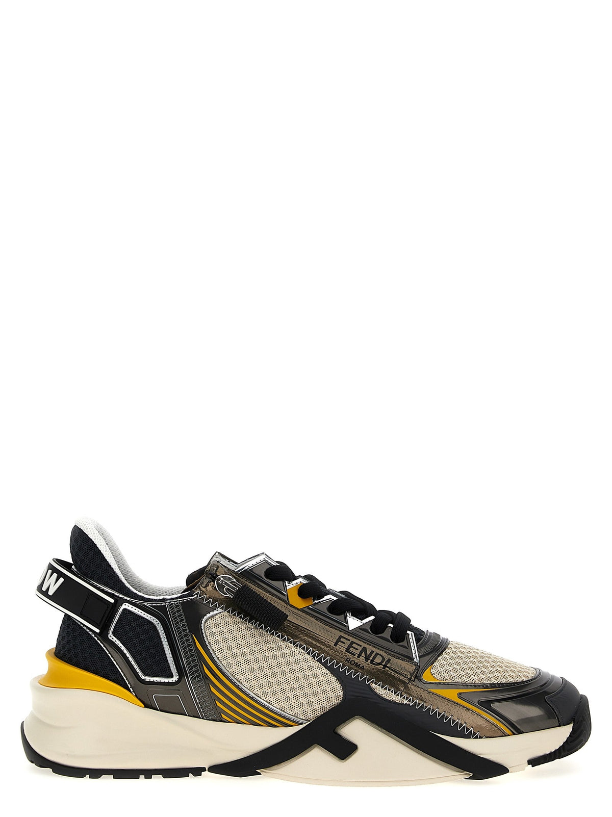 Fendi Flow Sneakers Gold