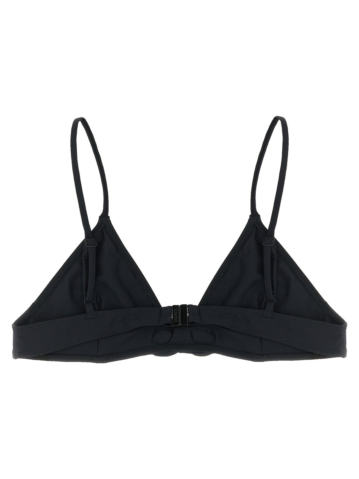 Coperni Flower Bikini Top Black