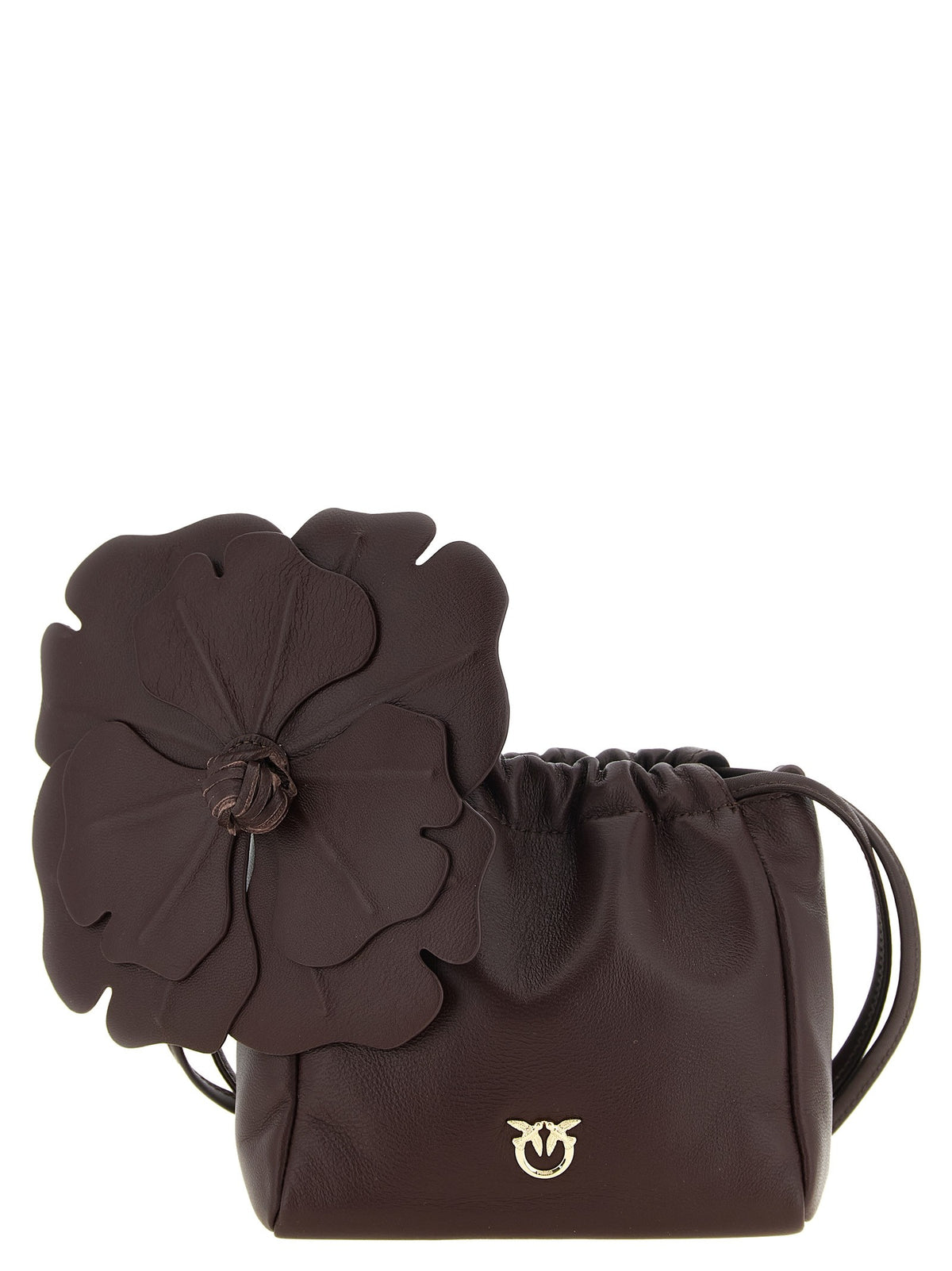 Pinko Flower Pouch Red