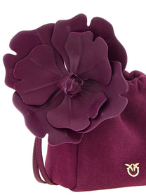 Pinko Flower Pouch Purple, view 3