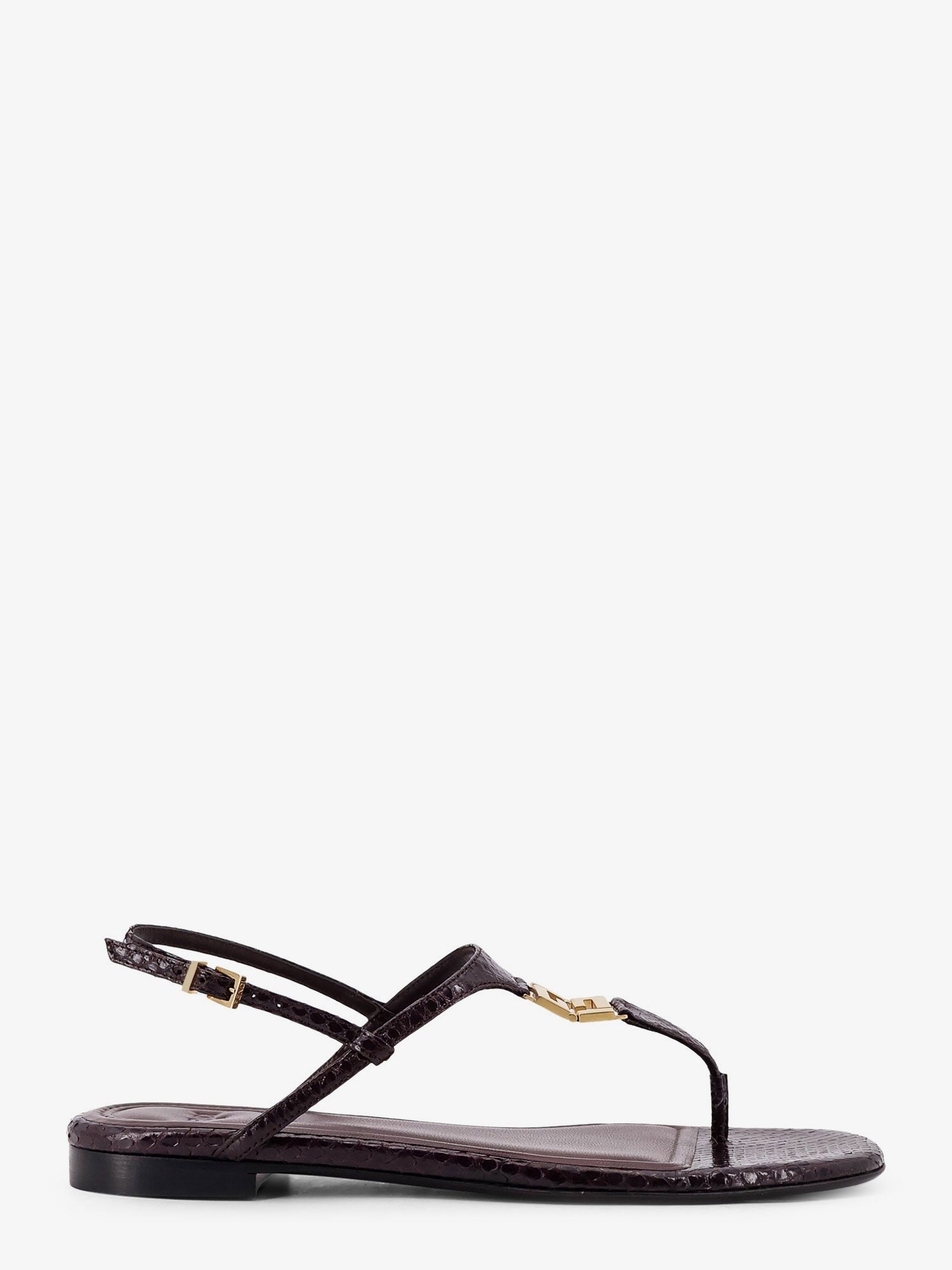 Fendi Women's Fendi Ffold Sandals Purple