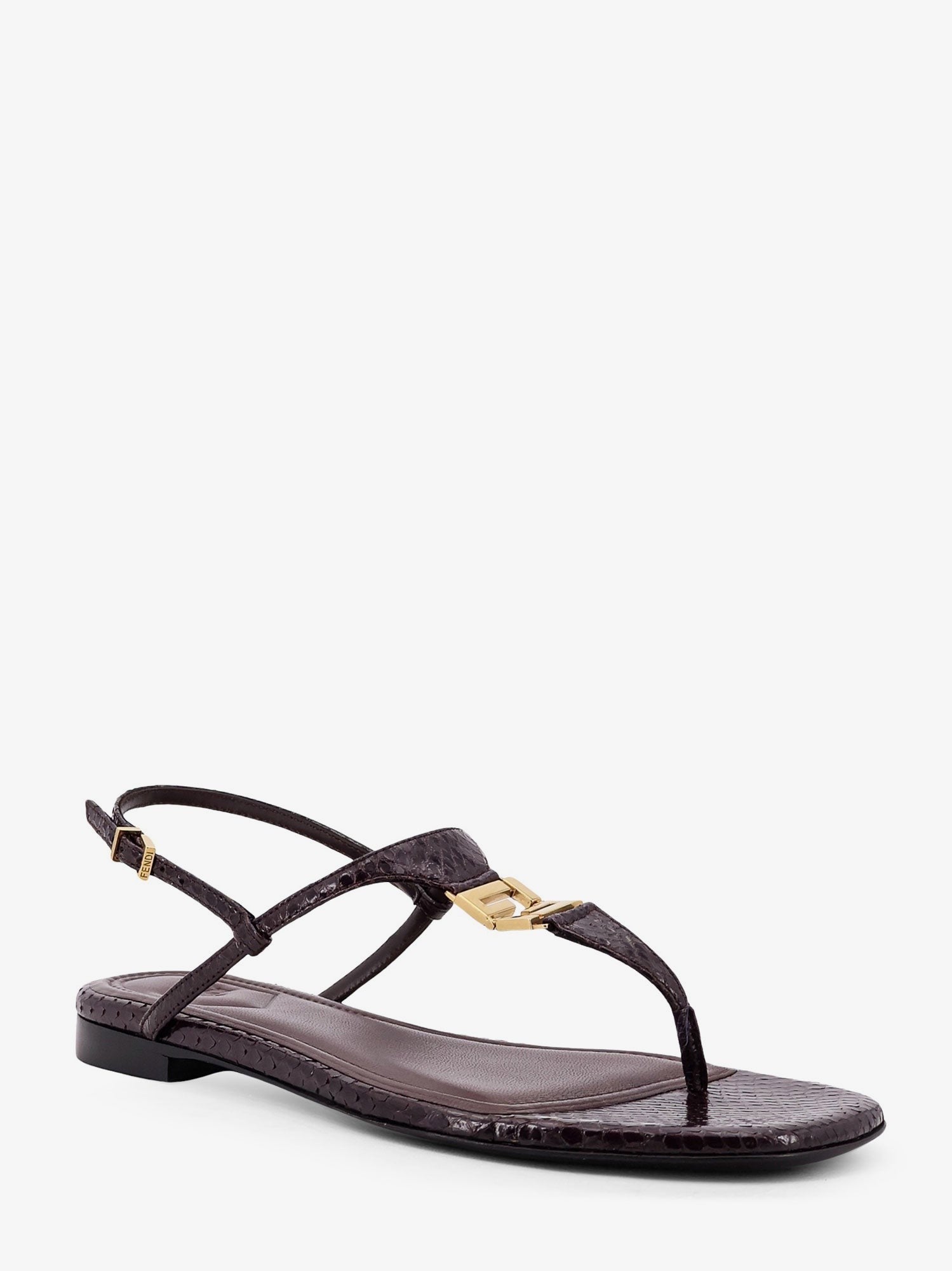 Fendi Women's Fendi Ffold Sandals Purple