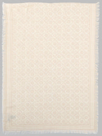 Tory Burch Women's Foulard Lungo Floreale Monogram Beige