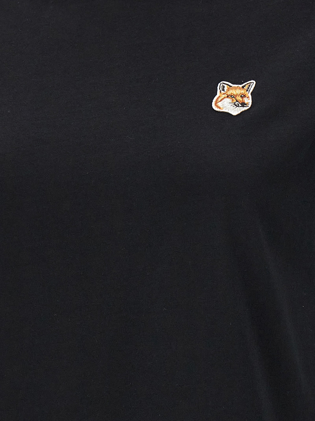 Maison Kitsuné Fox Head Shirt Black