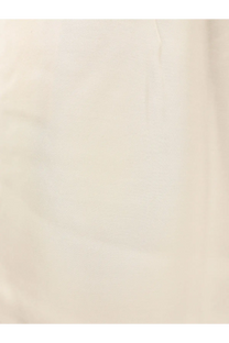 The Frankie Shop women’s nelis satin Bermuda shorts in white feature cream-colored softly draped fabric with a subtle sheen