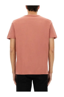 Fred Perry men’s soft rose cotton short-sleeved t-shirt with classic crew neck