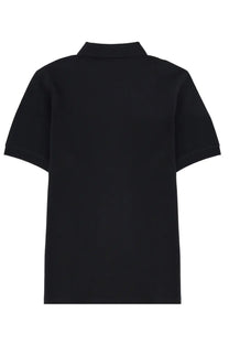 Fred Perry men’s polo blue black short-sleeved polo shirt with classic collar and ribbed cuffs in cotton