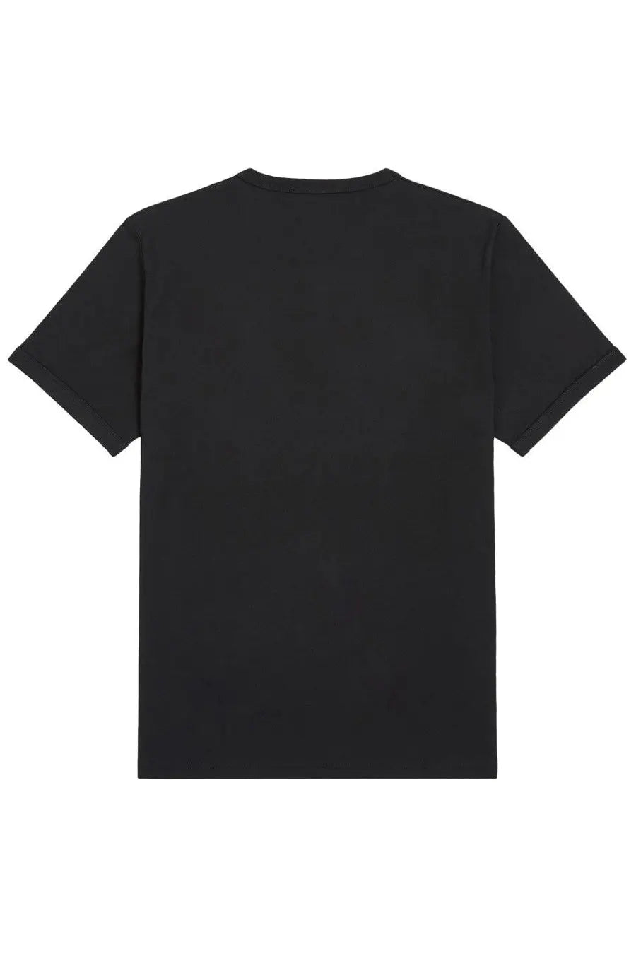 Fred Perry men’s black short-sleeved crew neck t-shirt made from cotton for casual wear