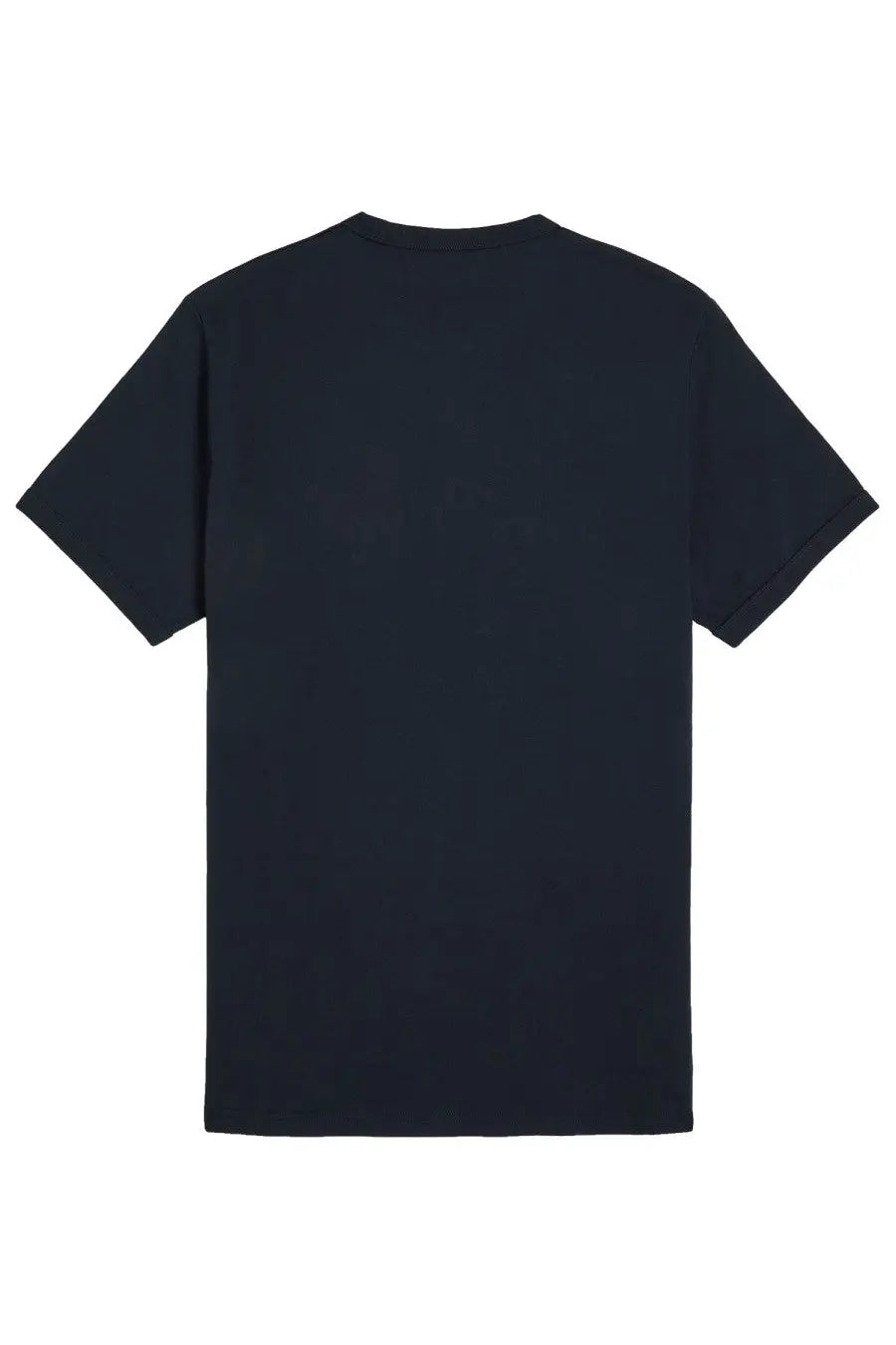 Black fred perry men’s short-sleeved crew neck t-shirt made of comfortable cotton for casual wear