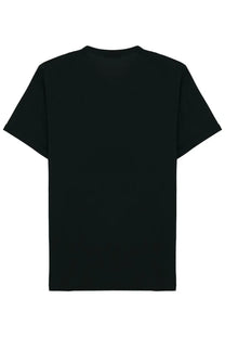 Black short-sleeved crew neck t-shirt from fred perry mens shirt green collection made of soft cotton