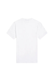Fred Perry men’s white cotton t-shirt with crew neck and short sleeves perfect for casual wear