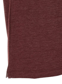 Brunello Cucinelli French Collar Polo Shirt Red