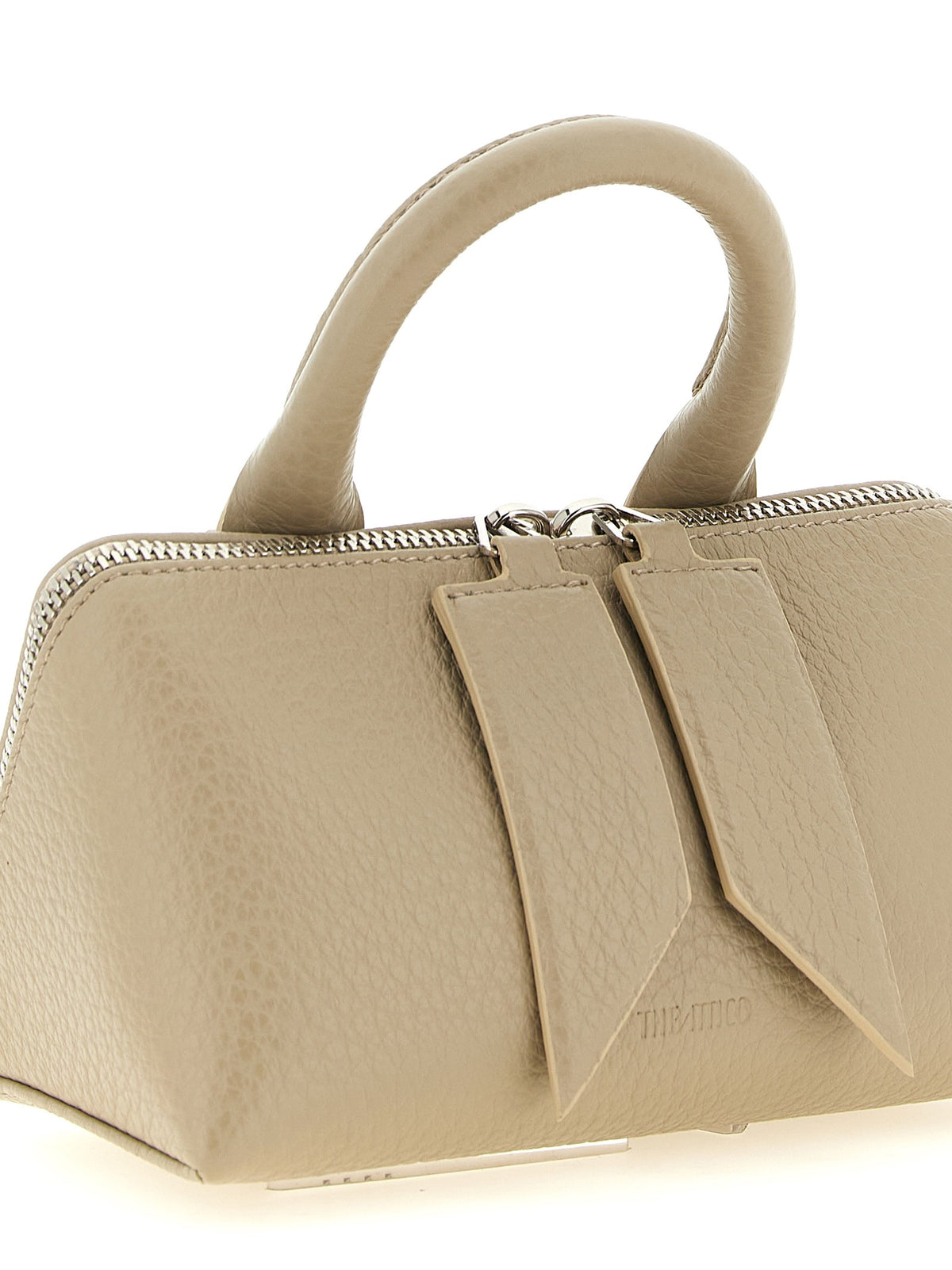 The Attico Friday Mini Handbag Beige