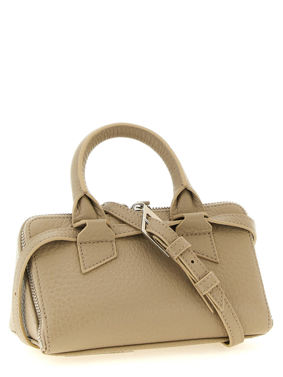 The Attico Friday Mini Handbag Beige