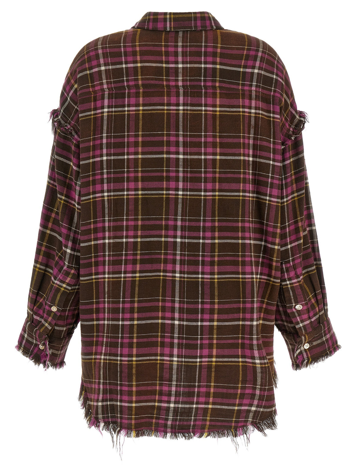 R13 Fringed Shirt Gold