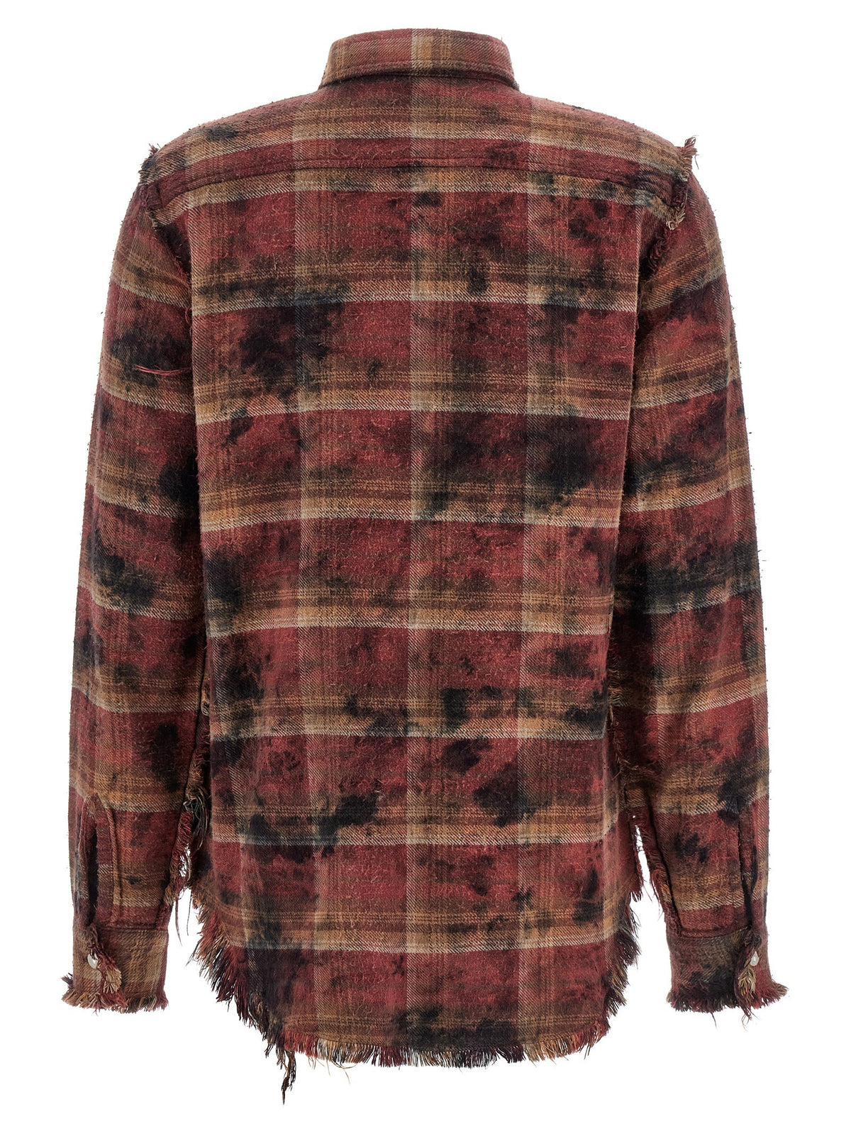 R13 Fringed Shirt Red
