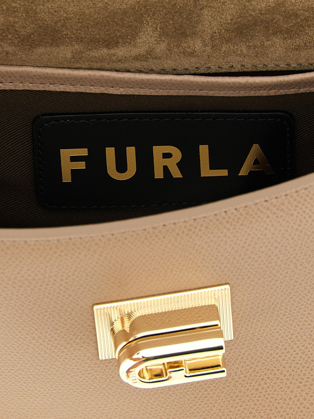 Furla Furla Mini Crossbody Bag Beige