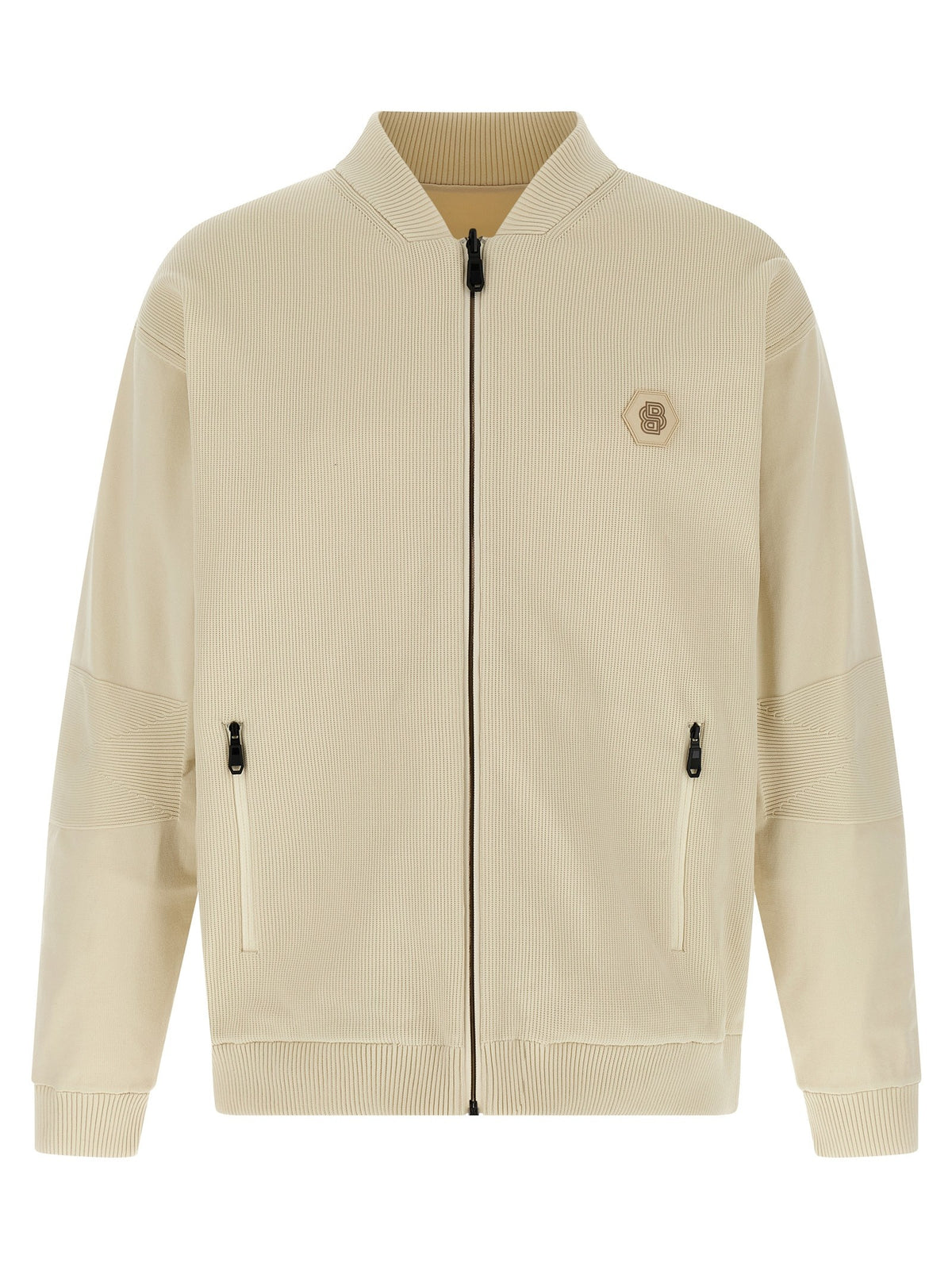 HUGO BOSS Future Reversible Bomber Jacket Beige