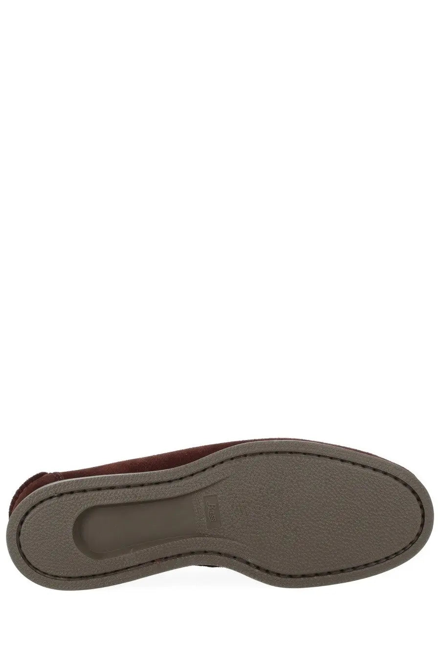 G.H. Bass men’s mocassino camp moc brown brown suede slip-on shoe with rubber sole