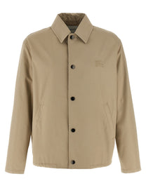Burberry Gabardine Jacket Beige