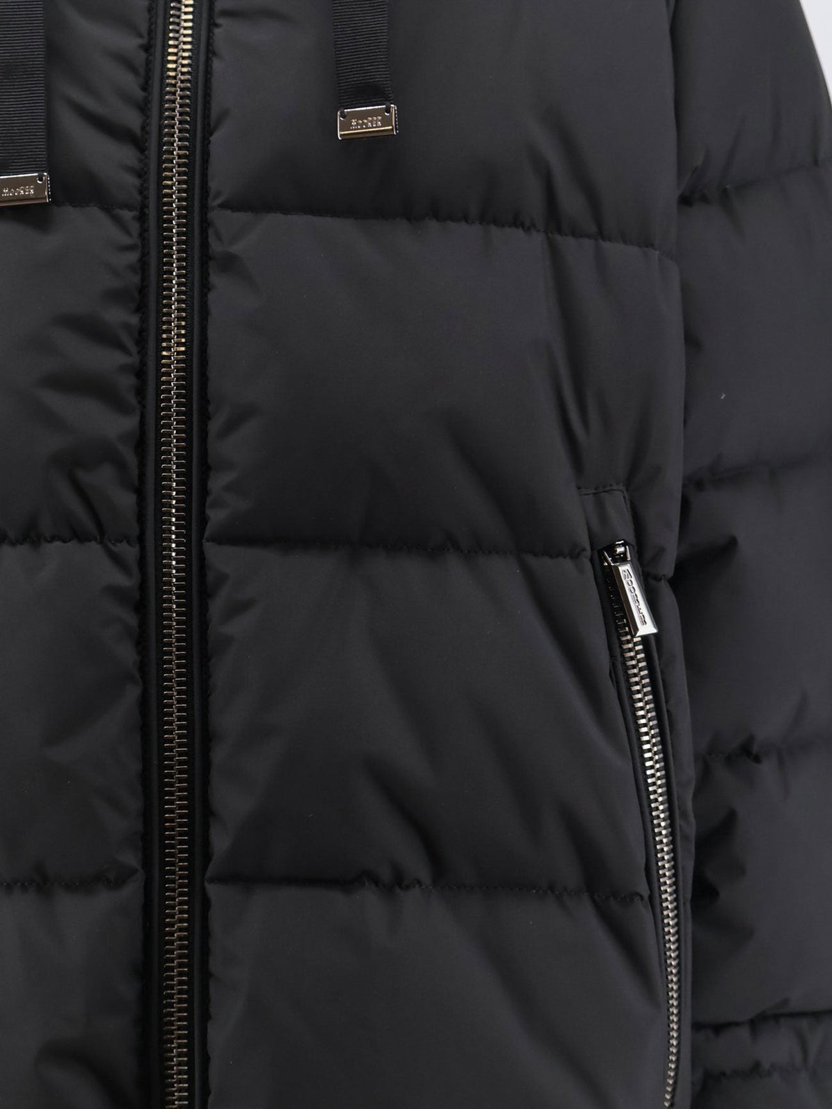 MooRER Women's Gadia Stp Waterproof Fabric Down Jacket Black