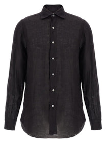 Finamore Gaeta Shirt Black