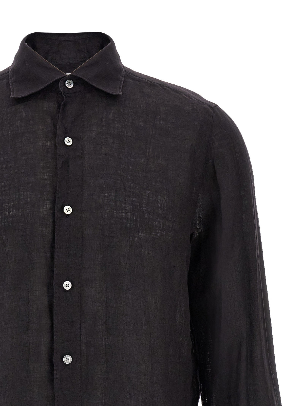 Finamore Gaeta Shirt Black