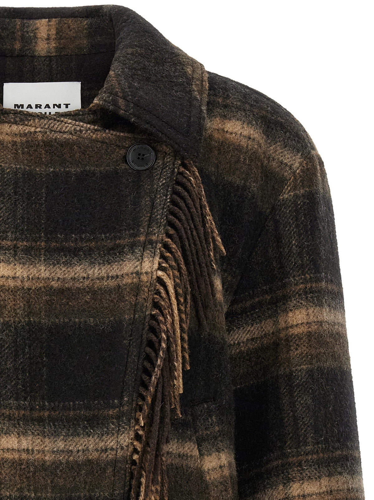 Isabel Marant Étoile Galeane Coat Brown