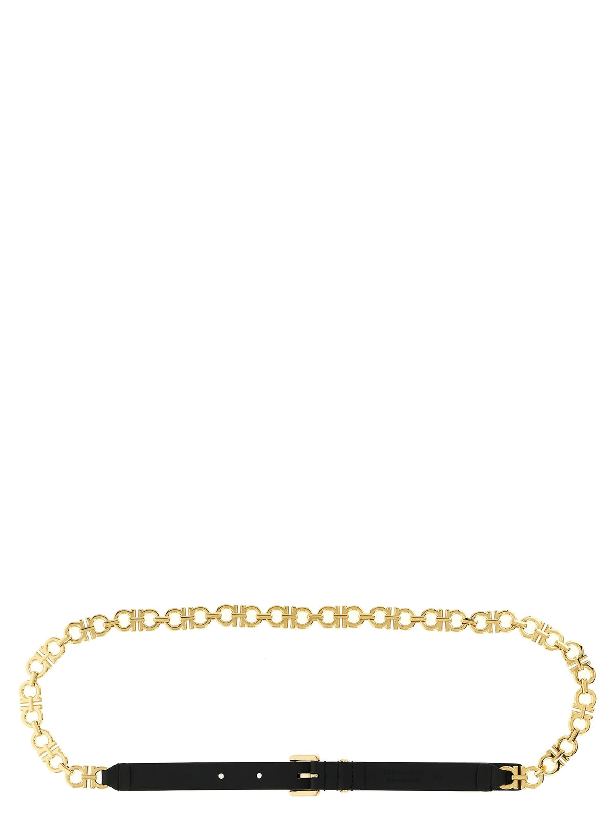 Ferragamo Gancini Belt Black