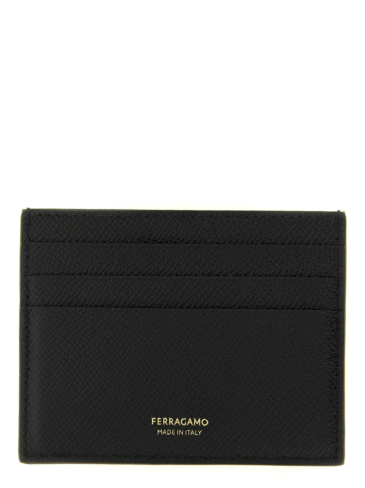 Ferragamo Gancini Card Holder Black