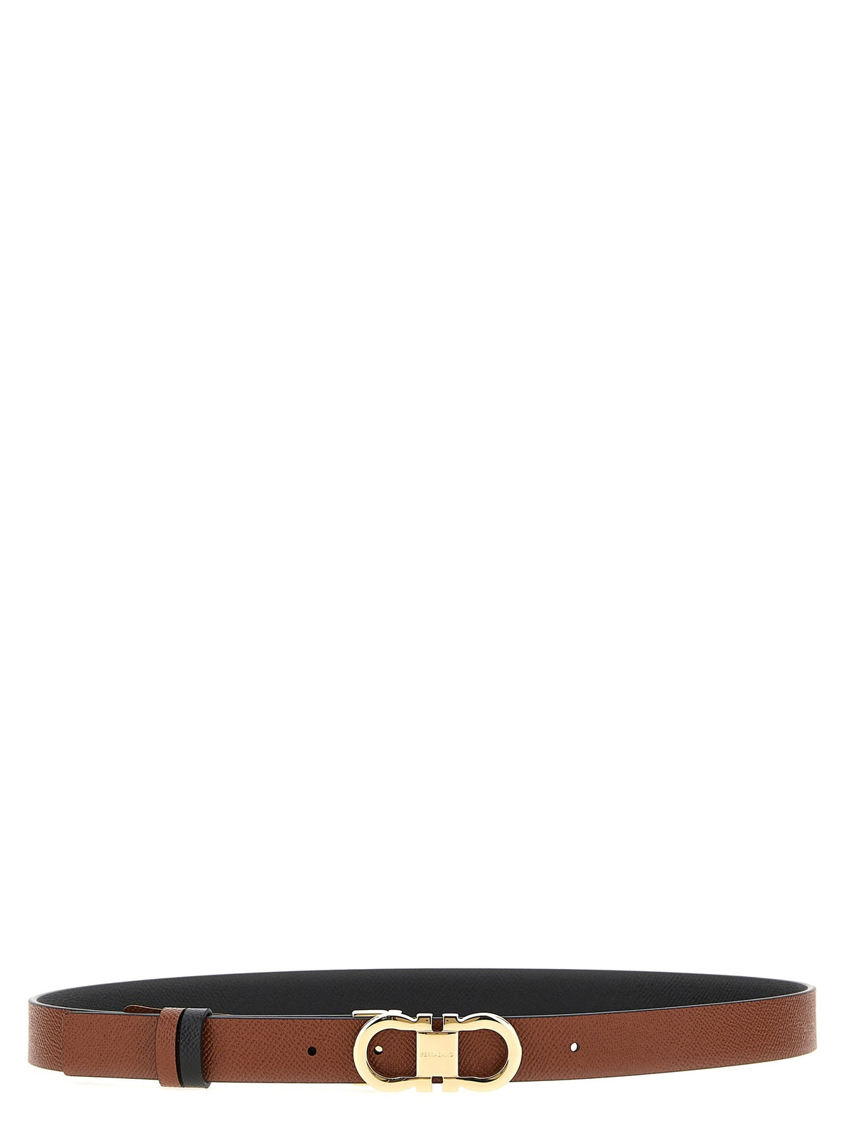 Ferragamo Gancini Reversible Belt Gold