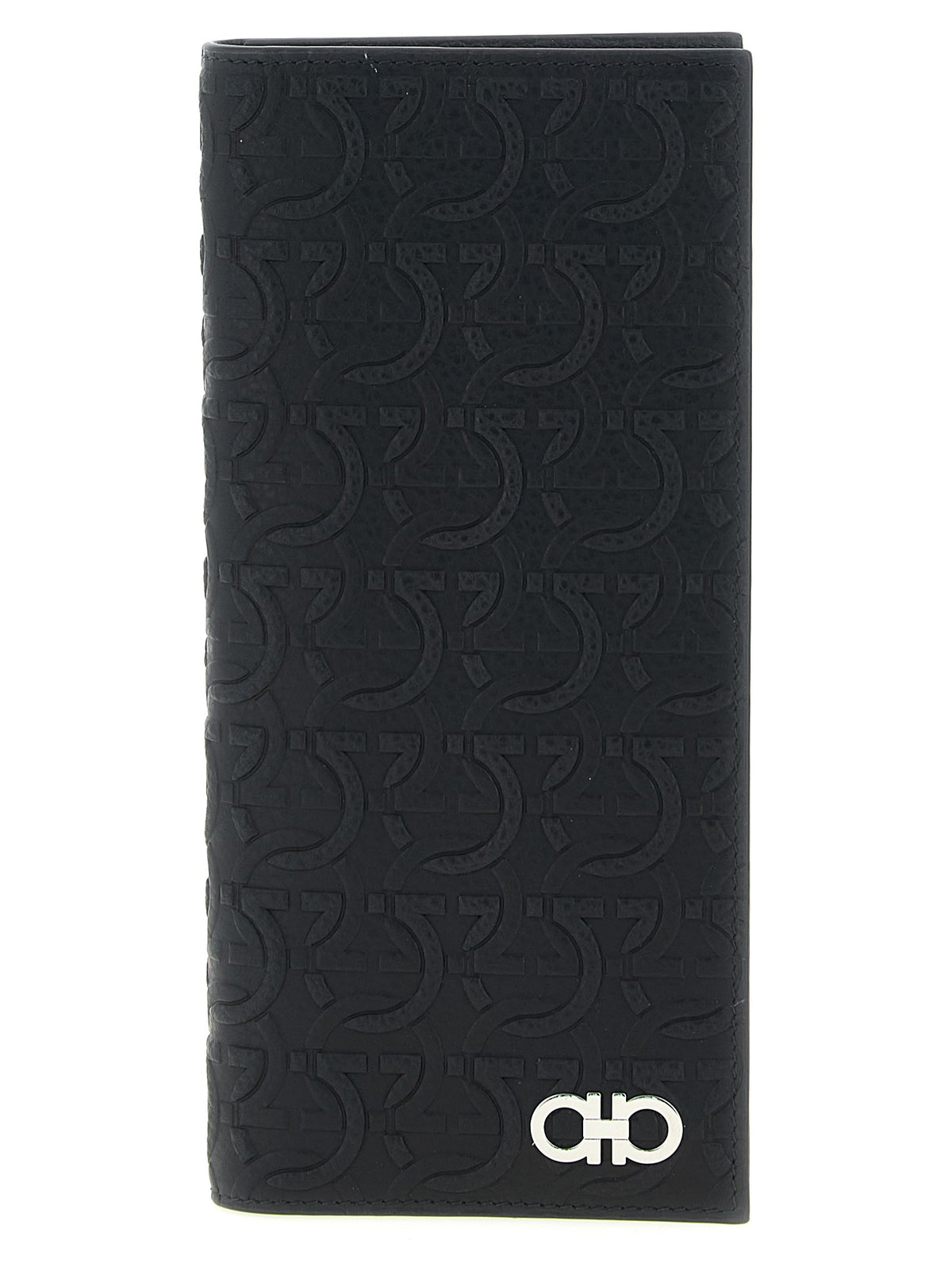 Ferragamo Gancini Wallet Black