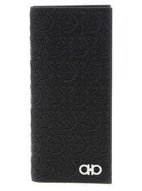 Ferragamo Gancini Wallet Black
