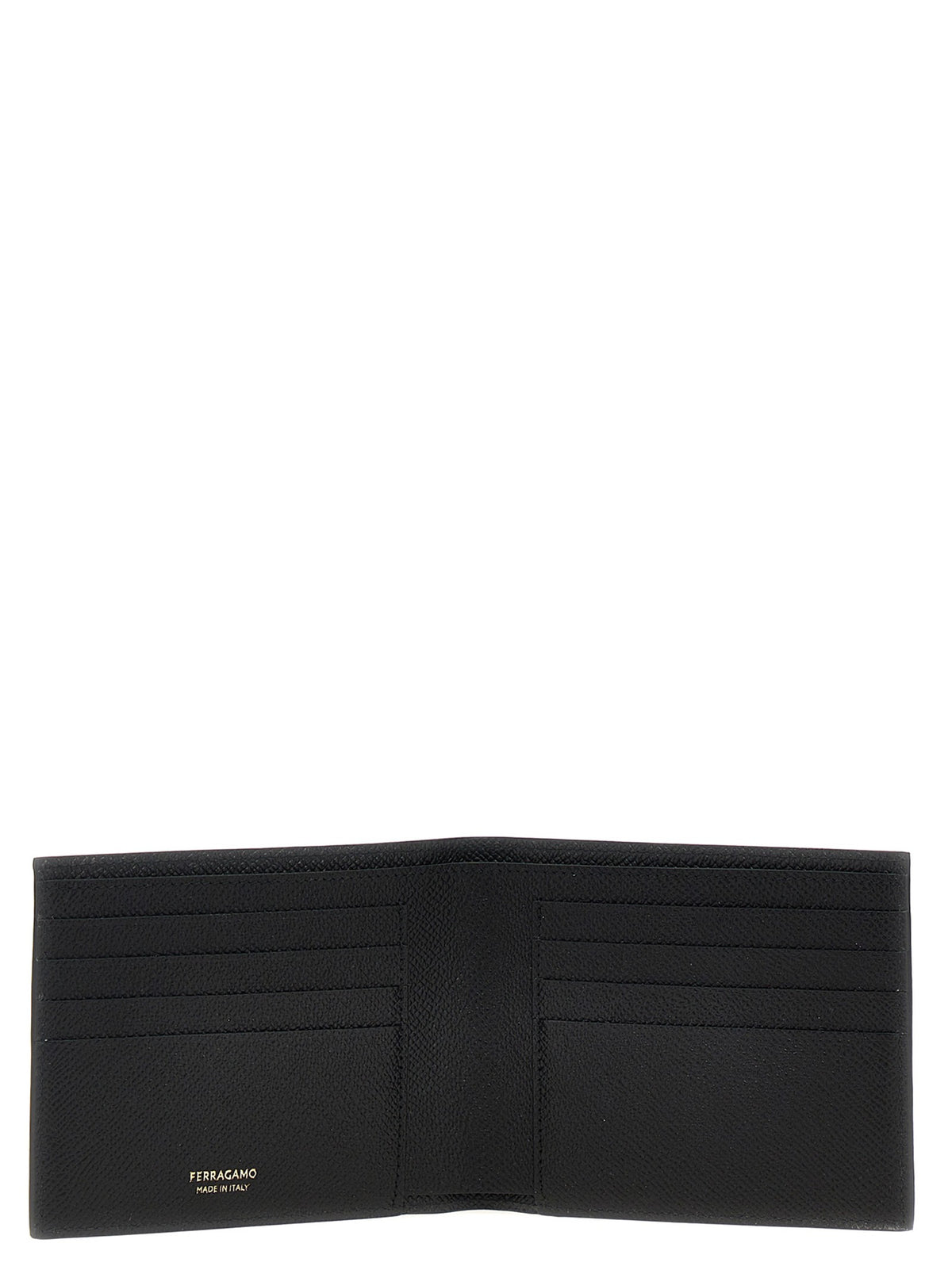 Ferragamo Gancini Wallet Black