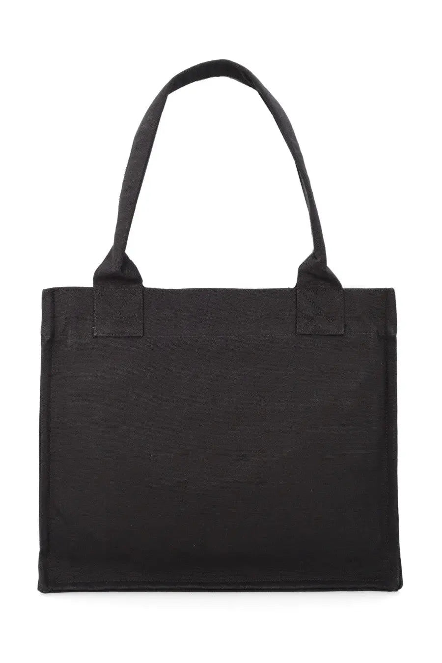 Ganni women’s grey canvas tote bag with sturdy handles and reinforced stitching for durability and everyday use