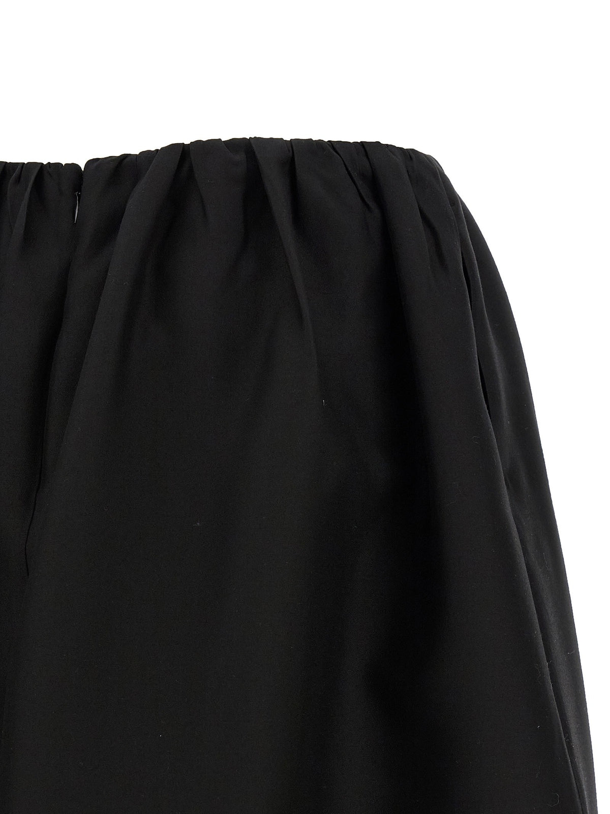 Toteme Gathered Evening Skirt Black