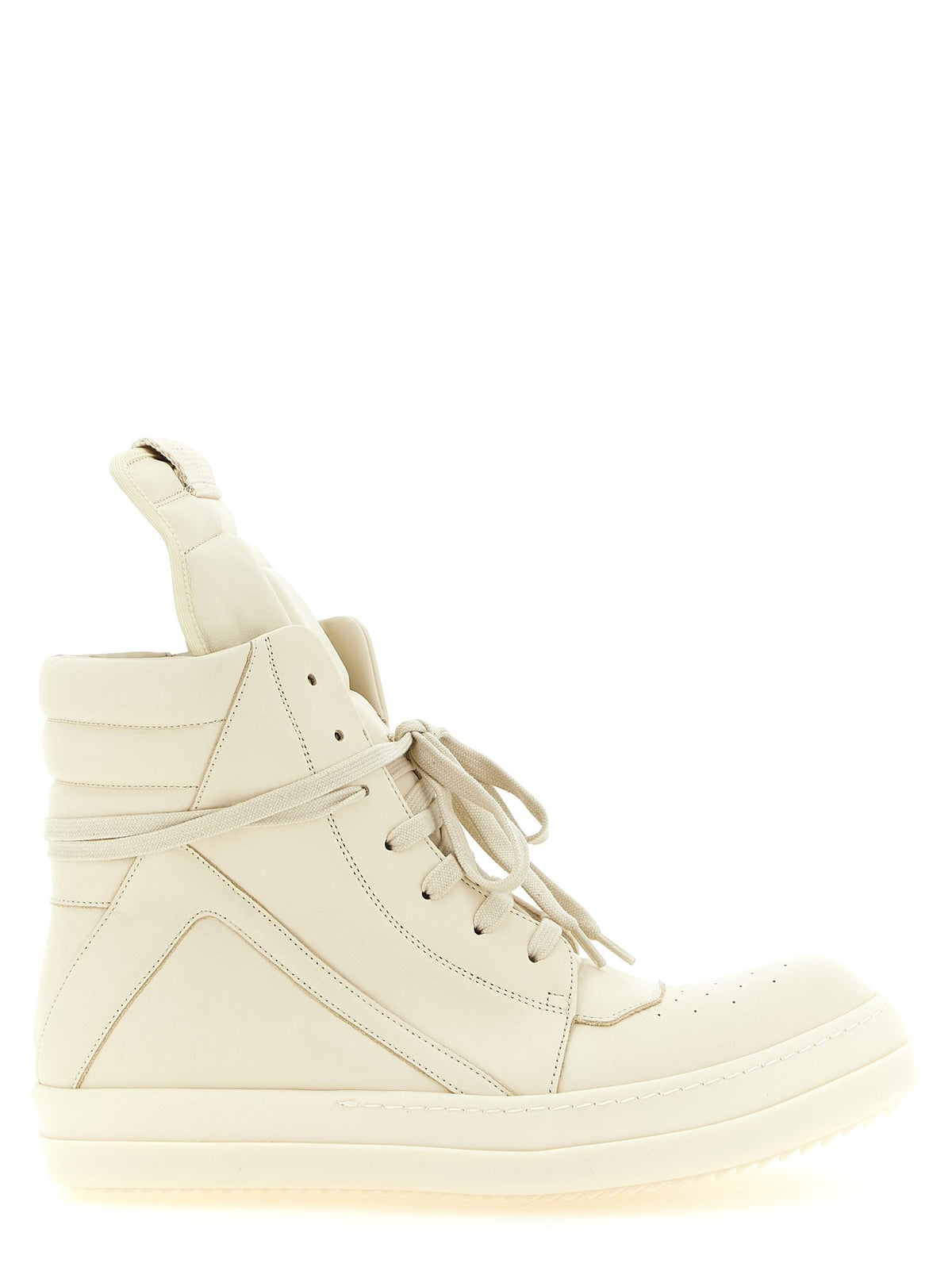 Rick Owens Geobasket Sneakers White