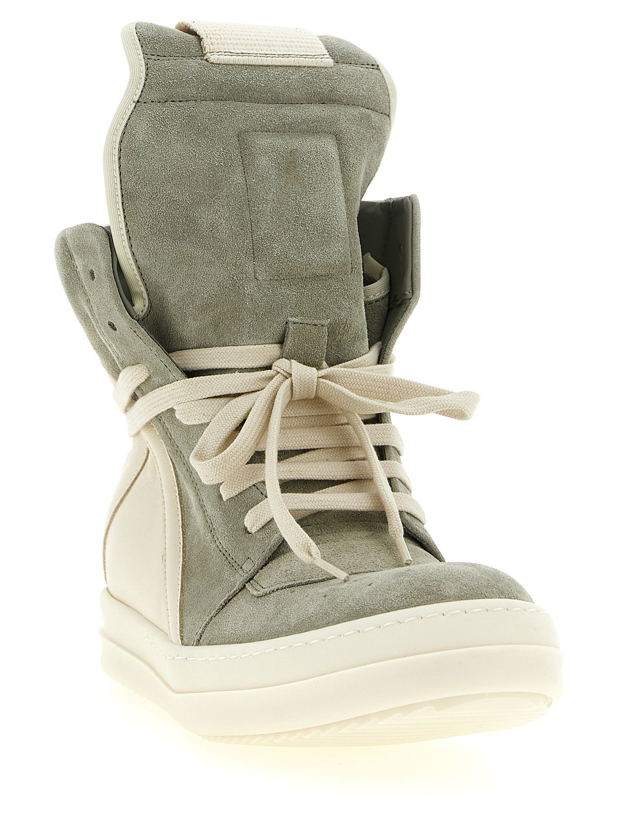 Rick Owens Geobasket Sneakers Green