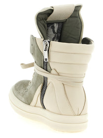 Rick Owens Geobasket Sneakers Green