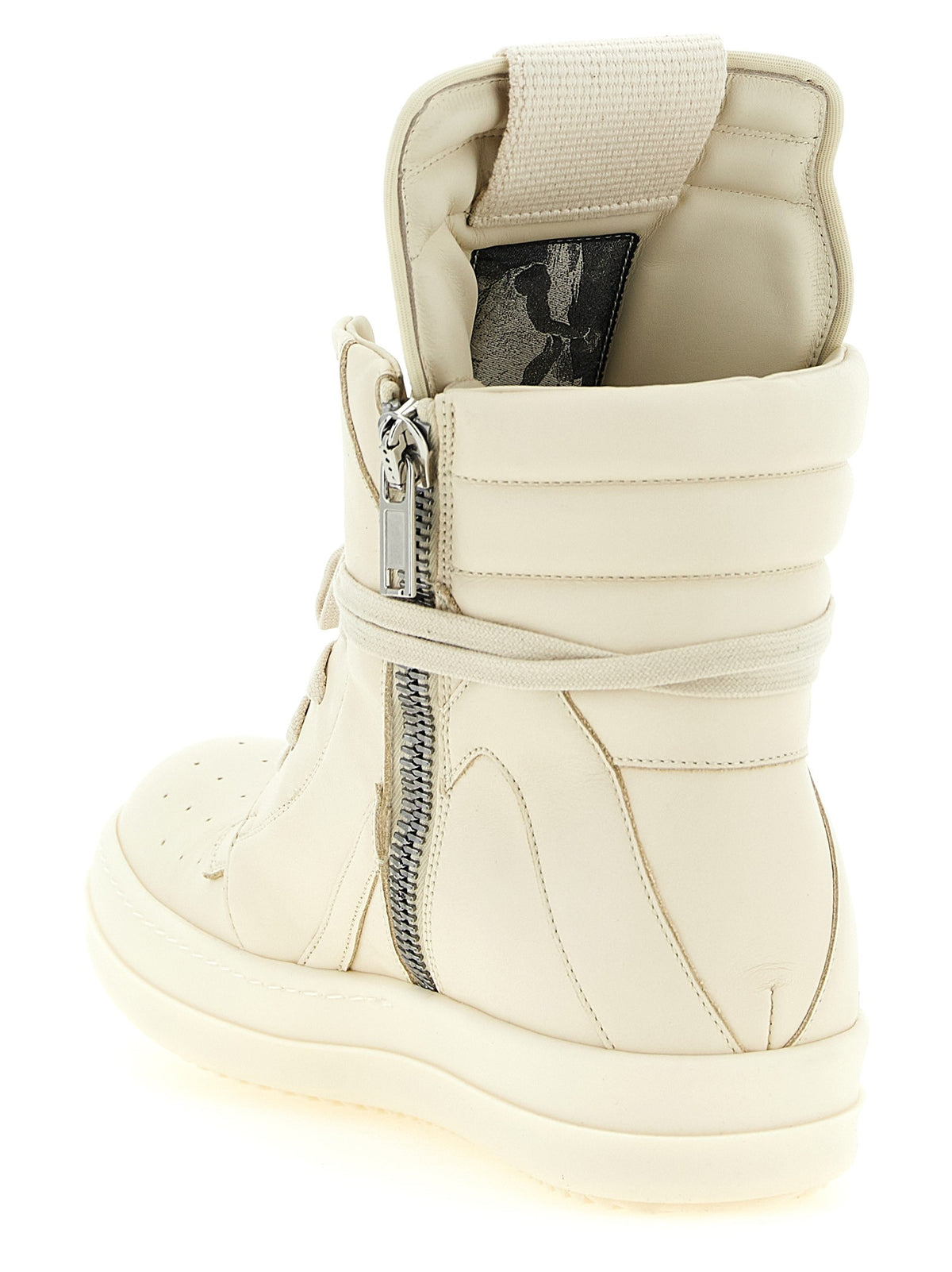 Rick Owens Geobasket Sneakers White