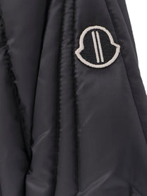 Rick Owens Men's Moncler+rick Owens Geocamo Flight Down Jacket Black