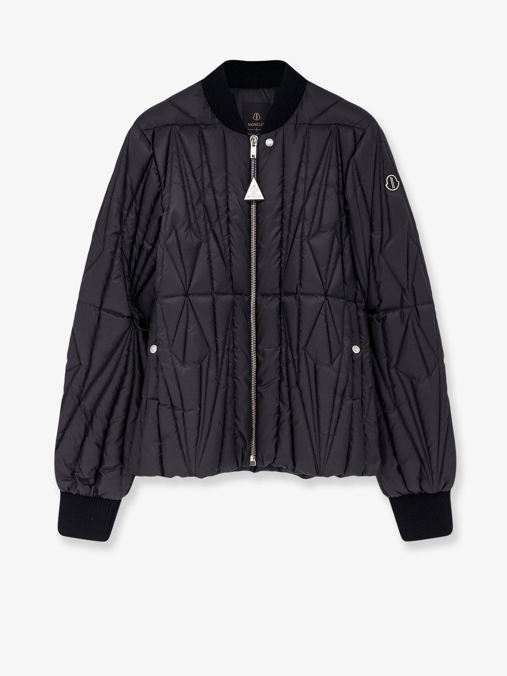 Rick Owens Men's Moncler+rick Owens Geocamo Flight Down Jacket Black