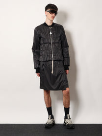 Rick Owens Men's Moncler+rick Owens Geocamo Flight Down Jacket Black