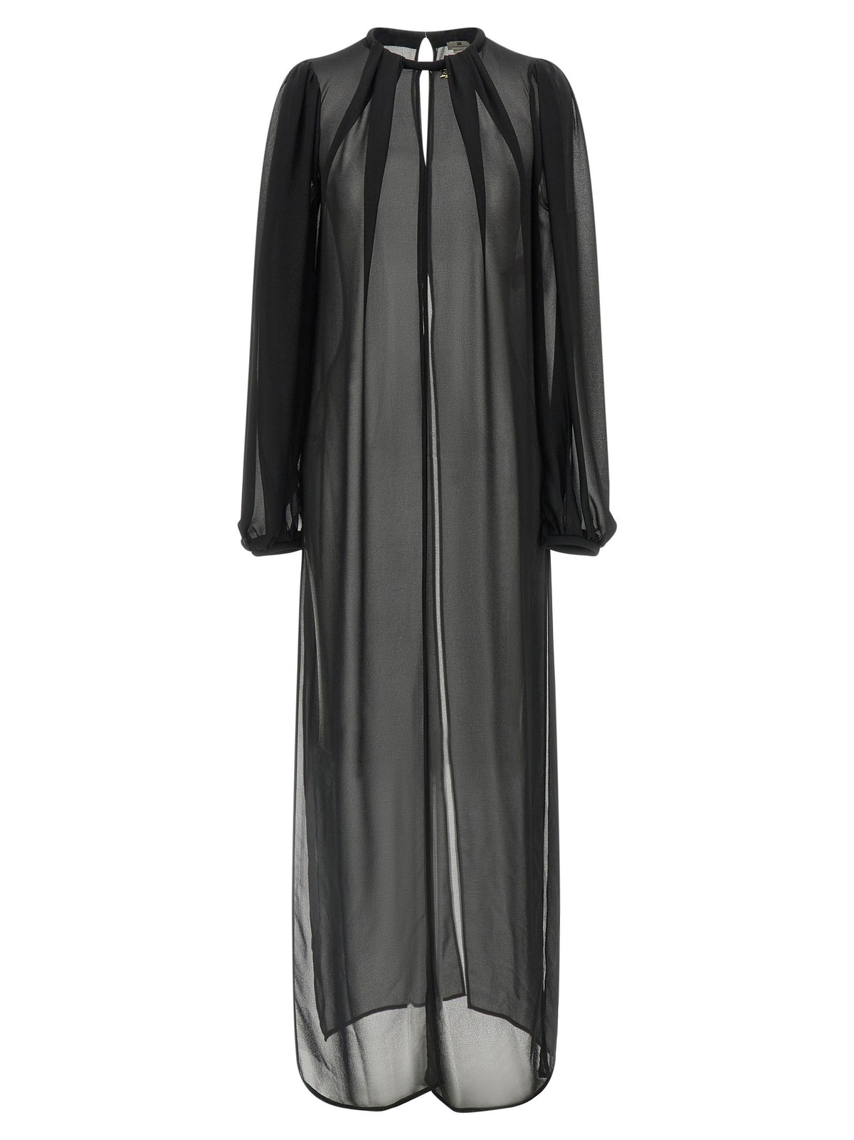 Elisabetta Franchi Georgette Jacket Black