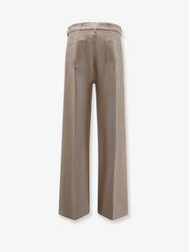 Rick Owens Men's Geth Certified Cotton Trousers Grey