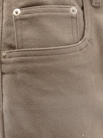 Rick Owens Men's Geth Certified Cotton Trousers Grey