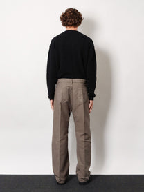 Rick Owens Men's Geth Certified Cotton Trousers Grey
